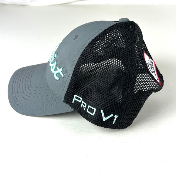 Titleist FJ Pro V1 Golf One Size Mesh Hat Baseball Cap Snapback - Picture 4 of 6